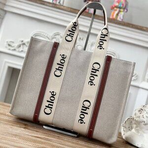 トートバッグ Chloe Marcie Large Leather Tote Bag Brown 18943244_41207901_1000.jpg